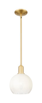 Arcadia One Light Mini Pendant in Satin Gold (405|716-1S-SG-G483-8OP)