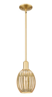 Arcadia One Light Mini Pendant in Satin Gold (405|716-1S-SG-G459-6ME)