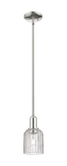 Arcadia One Light Mini Pendant in Polished Nickel (405|716-1S-PN-G559-5CL)