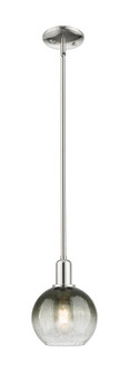 Arcadia One Light Mini Pendant in Polished Nickel (405|716-1S-PN-G483-8SL)