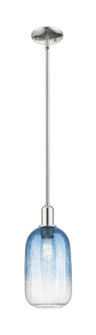 Arcadia One Light Mini Pendant in Polished Nickel (405|716-1S-PN-G482-7SB)