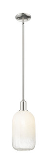 Arcadia One Light Mini Pendant in Polished Nickel (405|716-1S-PN-G482-7OP)