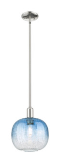Arcadia One Light Mini Pendant in Polished Nickel (405|716-1S-PN-G481-10SB)