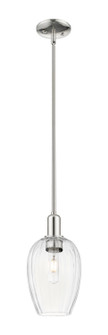 Arcadia One Light Mini Pendant in Polished Nickel (405|716-1S-PN-G457-6CL)