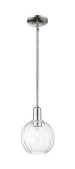 Arcadia One Light Mini Pendant in Polished Chrome (405|716-1S-PC-G458-7CL)