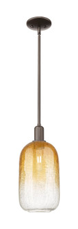 Arcadia One Light Mini Pendant in Oil Rubbed Bronze (405|716-1S-OB-G482-7AM)