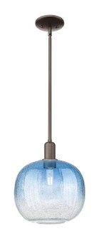 Arcadia One Light Mini Pendant in Oil Rubbed Bronze (405|716-1S-OB-G481-10SB)