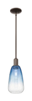 Arcadia One Light Mini Pendant in Oil Rubbed Bronze (405|716-1S-OB-G480-6SB)