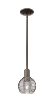 Arcadia One Light Mini Pendant in Oil Rubbed Bronze (405|716-1S-OB-G1213-6SM)