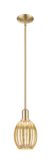Arcadia One Light Mini Pendant in Champagne Bronze (405|716-1S-CB-G459-6ME)