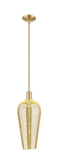 Arcadia One Light Mini Pendant in Champagne Bronze (405|716-1S-CB-G456-8ME)