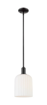 Arcadia One Light Mini Pendant in Matte Black (405|716-1S-BK-G559-8GWH)