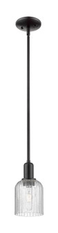 Arcadia One Light Mini Pendant in Matte Black (405|716-1S-BK-G559-5SDY)