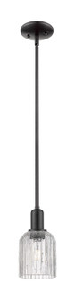 Arcadia One Light Mini Pendant in Matte Black (405|716-1S-BK-G559-5CL)