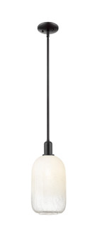 Arcadia One Light Mini Pendant in Matte Black (405|716-1S-BK-G482-7OP)