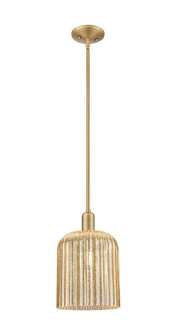 Arcadia One Light Pendant in Brushed Brass (405|716-1S-BB-G559-8ME)