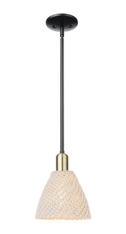 Arcadia One Light Mini Pendant in Black Antique Brass (405|716-1S-BAB-NBD-75-NAT)