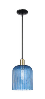 Arcadia One Light Mini Pendant in Black Antique Brass (405|716-1S-BAB-G559-8BL)