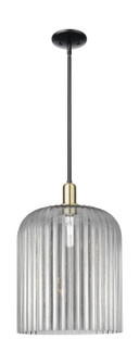Arcadia One Light Mini Pendant in Black Antique Brass (405|716-1S-BAB-G559-12SM)