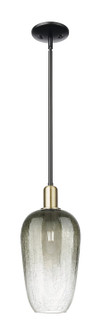Arcadia One Light Mini Pendant in Black Antique Brass (405|716-1S-BAB-G484-7SL)