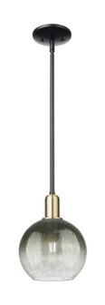 Arcadia One Light Mini Pendant in Black Antique Brass (405|716-1S-BAB-G483-8SL)
