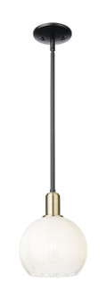 Arcadia One Light Mini Pendant in Black Antique Brass (405|716-1S-BAB-G483-8OP)