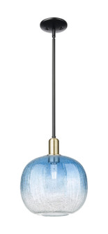 Arcadia One Light Mini Pendant in Black Antique Brass (405|716-1S-BAB-G481-10SB)