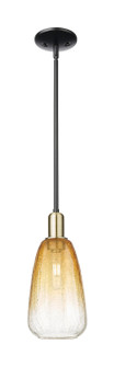 Arcadia One Light Mini Pendant in Black Antique Brass (405|716-1S-BAB-G480-6AM)