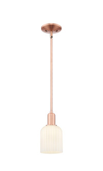 Arcadia One Light Mini Pendant in Antique Copper (405|716-1S-AC-G559-5GWH)