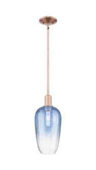 Arcadia One Light Mini Pendant in Antique Copper (405|716-1S-AC-G484-7SB)