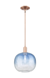 Arcadia One Light Mini Pendant in Antique Copper (405|716-1S-AC-G481-10SB)
