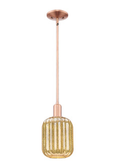 Arcadia One Light Mini Pendant in Antique Copper (405|716-1S-AC-G460-7ME)