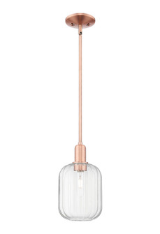 Arcadia One Light Mini Pendant in Antique Copper (405|716-1S-AC-G460-7CL)