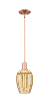 Arcadia One Light Mini Pendant in Antique Copper (405|716-1S-AC-G457-6ME)