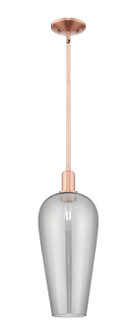 Arcadia One Light Mini Pendant in Antique Copper (405|716-1S-AC-G456-8SM)
