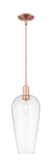 Arcadia One Light Mini Pendant in Antique Copper (405|716-1S-AC-G456-8CL)