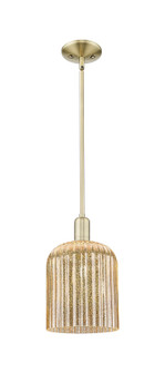 Arcadia One Light Mini Pendant in Antique Brass (405|716-1S-AB-G559-8ME)
