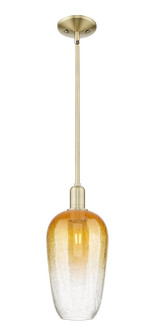 Arcadia One Light Mini Pendant in Antique Brass (405|716-1S-AB-G484-7AM)