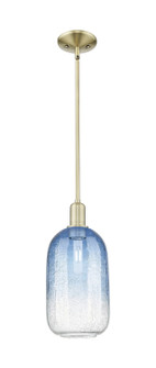 Arcadia One Light Mini Pendant in Antique Brass (405|716-1S-AB-G482-7SB)