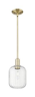 Arcadia One Light Mini Pendant in Antique Brass (405|716-1S-AB-G460-7CL)