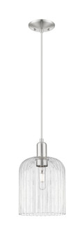 Arcadia One Light Mini Pendant in Brushed Satin Nickel (405|716-1P-SN-G559-8CL)
