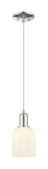 Arcadia One Light Mini Pendant in Polished Nickel (405|716-1P-PN-G559-5GWH)