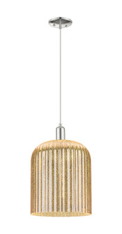 Arcadia One Light Mini Pendant in Polished Nickel (405|716-1P-PN-G559-12ME)