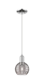Arcadia One Light Mini Pendant in Polished Chrome (405|716-1P-PC-G1213-6SM)