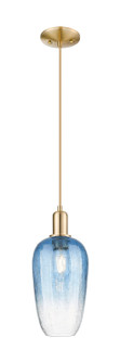 Arcadia One Light Mini Pendant in Champagne Bronze (405|716-1P-CB-G484-7SB)