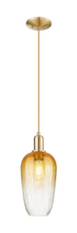 Arcadia One Light Mini Pendant in Champagne Bronze (405|716-1P-CB-G484-7AM)