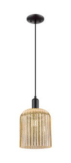 Arcadia One Light Mini Pendant in Matte Black (405|716-1P-BK-G559-8ME)