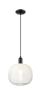 Arcadia One Light Mini Pendant in Matte Black (405|716-1P-BK-G481-10OP)