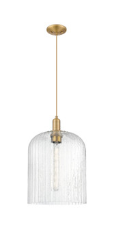Arcadia One Light Mini Pendant in Brushed Brass (405|716-1P-BB-G559-12SDY)