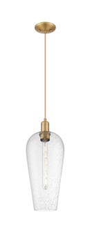 Arcadia One Light Mini Pendant in Brushed Brass (405|716-1P-BB-G456-8SDY)